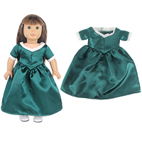 Robe de style western pour filles de 18 pouces en dacron, jouet en peluche par MSYO