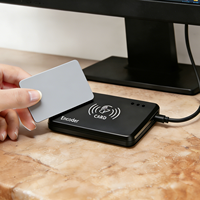 Lecteur/enregistreur de cartes USB RFID intelligent pour hôtel, fabriqué en usine, encodeur et émetteur de cartes-clés pour hôtels et appartements