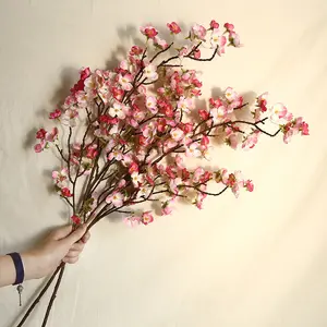 ดอกไม้ประดิษฐ์สำหรับตกแต่งบ้านลายดอกซากุระสำหรับตกแต่งบ้านดอกไม้ประดิษฐ์จาก D002