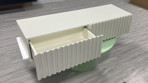 <span class=keywords><strong>Commode</strong></span> de chevet cannelée et côtelée, armoire de rangement murale suspendue, Komoda, <span class=keywords><strong>commode</strong></span> flottante - Product Image 6