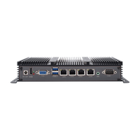 Mini Itx-miniordenador Industrial con Lan Dual, sin ventilador, I5 4300U, Rj45, Rs232, para automatización de equipos industriales