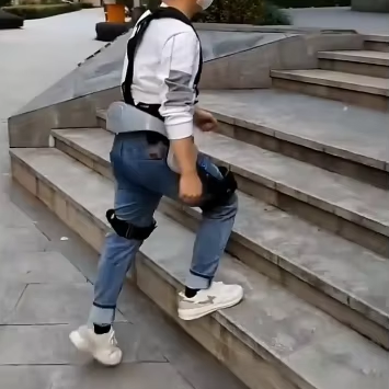 Mountain Climbing, Hiking, Stair Climbing, Exoskeleton Wearable Robot-assisted Leg Walking