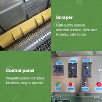 Frais chiffre d'affaires pâtisserie roulant emballage Omelette éthiopie Injera fabricant printemps rouleau emballage Machine électrique