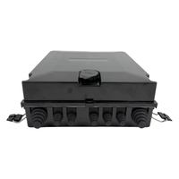 Boîtier de distribution de fibre optique FTTH extérieur 24 cœurs, étanche IP65, noir, pour NAP ODP, en promotion en Afrique