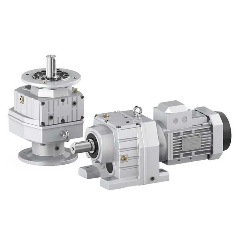 High transmission gearbox efficiency R helical gear reducer for Machinery industry