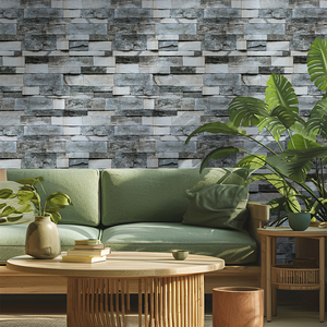 Autocollants muraux avec fond de <span class=keywords><strong>cheminée</strong></span> <span class=keywords><strong>en</strong></span> briques anciennes anglaises, relief 3D, PVC, autocollants de papier peint autocollants - Product Image 2