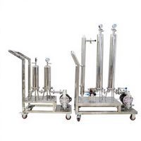 Machine automatique de fabrication de parfums avec mélangeur-refroidisseur et équipement de filtration en acier inoxydable pour les fragrances