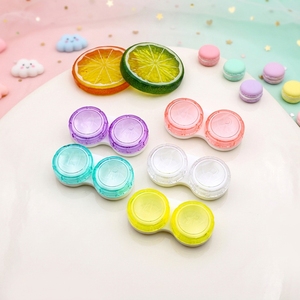 Estuche para Lentes de Contacto de 5 Colores, Estuche para Lentes de Contacto de Diseño al por Mayor, Estuche para Lentes de Contacto de Color Bonito y Económico - Product Image 1
