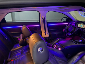 Éclairage d'ambiance intérieur de voiture SJC 64 couleurs pour <span class=keywords><strong>Jaguar</strong></span> XJL modèles 2010-2018, lumières LED de ventilation, accessoires pour la décoration et la mise à niveau - Product Image 3