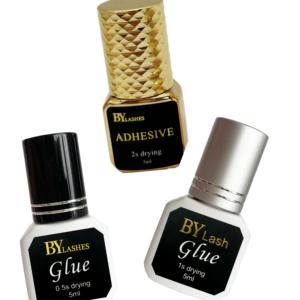 BY Professional Fast Drying 0,5 & 1 Second Liquid Lash Glue para extensiones de pestañas 4-5 semanas de retención 5ML Lash Supplies - Product Image 4