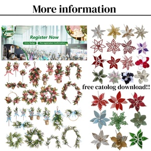 Nhà Máy Giá Thương Mại Cấp Sang Trọng Nhân Tạo Giáng Sinh Trong Chậu Xmas Chậu Cây Trang Trí Sử Dụng Cho Đảng Trang Trí Nội Thất - Product Image 6