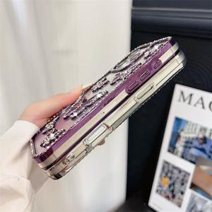 Las fundas más nuevas para teléfonos móviles con diamantes para iPhone 16 pro Max, venta al por mayor, fundas para teléfonos móviles con mariposas - Product Image 4
