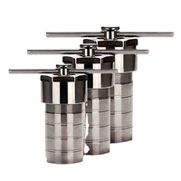 Autoclave hydrothermique en acier inoxydable avec revêtement PTFE, cuve de réaction avec moteur, capacité de 100 ml, pression maximale de 3 MPa