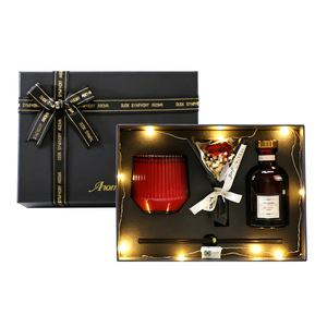 Rose Scented Soy Wax <b>Candle</b> <b>Gift</b> Box Aromatherapy Fragrance <b>Set</b> for Valentine's Day Birthday Mother's Day New Year - Product Image 3