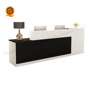 Mostrador <span class=keywords><strong>de</strong></span> recepción <span class=keywords><strong>de</strong></span> diseño minimalista, escritorio <span class=keywords><strong>de</strong></span> oficina, salón <span class=keywords><strong>de</strong></span> belleza, <span class=keywords><strong>mesa</strong></span> frontal, <span class=keywords><strong>precio</strong></span> - Product Image 1