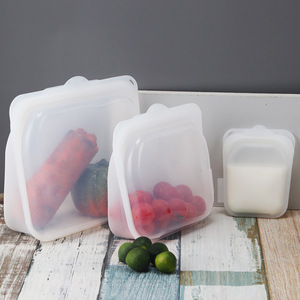 Bolsas de Silicona Reutilizables para Almacenamiento de Alimentos, Bolsas para Snacks Libres de BPA, de Alta Calidad, al por Mayor - Product Image 5