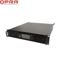 Amplificador de Potencia DSP Profesional OPRA DSP3000 de 4 Canales, 2000W de Alta Potencia, con Procesador de Audio en Red DANTE