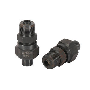 ข้อต่อเกลียวแบบสกรูชนิด B ทำจากเหล็กกล้าคาร์บอน พร้อมเกลียว NPT แบบไหล่เรียบ สำหรับเชื่อมต่อท่อ เกลียวใน-เกลียวนอก ข้อต่อประเภทอื่นๆ - Product Image 1