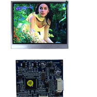 Module d'écran LCD TFT 3.5 pouces avec carte pilote d'entrée de signal VGA et CVBS