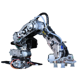 Kit de Brazo Robótico Stepper 24D, Modelo de Robot Industrial Multi-Eje, Mano Mecánica DIY para Arduino, Juguete Educativo STEM K12 - Product Image 4