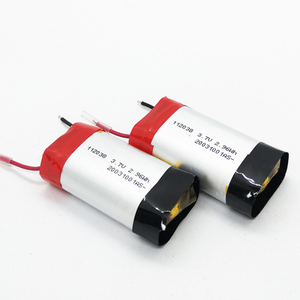 Batterie lithium-ion solide ovale haute performance 112038 de haute qualité avec cathode LiCoO2 750 mAh 500 cycles - Product Image 4