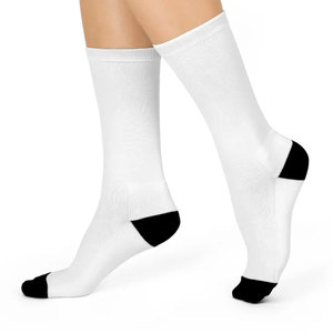 Chaussettes Athlétiques Unisexe Personnalisables Respirantes et Extensibles à Couleurs Contrastées pour Hommes et Femmes – Qualité Supérieure, Logo Personnalisé, Vente en Gros - Product Image 1