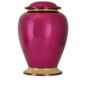 Fabricante de proveedor de la cremación las cenizas urnas con mármol acabado Metal clásico Funeral urnas - Product Image 6