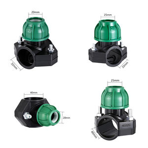 <span class=keywords><strong>Raccord</strong></span> rapide en PE pour tuyau d'irrigation agricole, collier de serrage PP, connexion par soudure 20/25/<span class=keywords><strong>32</strong></span>/40/50/63/75mm, adaptateur d'arrosage - Product Image 4