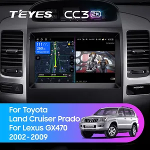 TEYES CC3L CC3 2K For Toyota Land Cruiser Prado 120 For Lexus GX470 GX 470 J120 2002 - 2009 Car Radio Multimedia Video Player