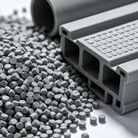 Granulés de résine PVC de qualité supérieure, granulés vierges pour le moulage par injection, produits industriels et de construction