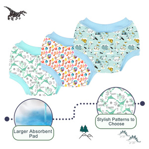 Reasonable Price Washable Baby Diaper Waterproof Potty Bamboo Training Pants Reusable Kids Potty Training <strong>Underwear</strong> - Product Image 3