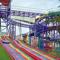 Desain Atraksi Taman Bermain Luar Ruangan Khusus Anak-Anak dengan Lengkungan Spiral Besar, Dilengkapi Peralatan Kelas Komersial Bersertifikat