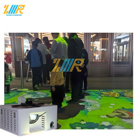 Proyector de Piso Interactivo, Proyector de Juegos para Niños, Proyector de Piso 3D Interactivo para Juegos