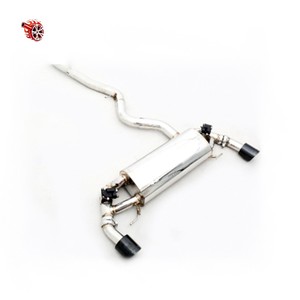 Tuyaux d'échappement pour <span class=keywords><strong>BMW</strong></span> <span class=keywords><strong>Série</strong></span> <span class=keywords><strong>2</strong></span> F45 F23 F22 F87 F46 F44 216i 218i 220i <span class=keywords><strong>230i</strong></span> 235i 228i N20 <span class=keywords><strong>2</strong></span>.0T Alliage de titane Poli miroir - Product Image 2