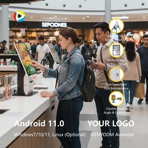 Fabricante <span class=keywords><strong>de</strong></span> Kioscos ODM, Terminal <span class=keywords><strong>de</strong></span> Pantalla Táctil con Hardware Personalizado para Sistema <span class=keywords><strong>de</strong></span> Autoservicio Empresarial - Product Image 1