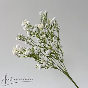 Ramo de Flores Artificiales de Plástico Simulando Aliento de Bebé, Decoración para el Hogar, Arreglo para Bodas, Alta Simulación SCELYB--0160 - Product Image 2