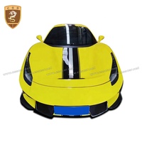Le plus récent Kit de carrosserie en fibre de verre en fibre de carbone pour Ferrari 488 Pista BodyKit