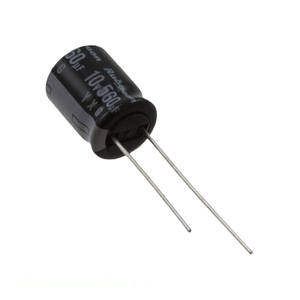 ตัวเก็บประจุแบบ Through Hole CAP ALUM 560UF 20% 10V RADIAL TH 10YXG560M10X12.5 รุ่นดั้งเดิม 560 ยูเอฟ - Product Image 1