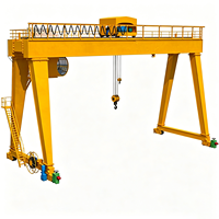 Grue portique électrique à commande de précision sur rail, grue portique guidée sur rail 5-800T avec système de contrôle intelligent pour entrepôt logistique