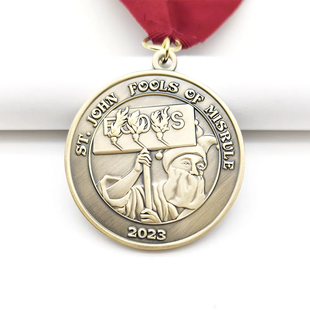 Fabricación OEM logotipo personalizado medallas deportes metal 3D oro plata latón Premio personalizado esmalte medalla