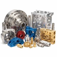 Piezas Metálicas de Precisión en Aluminio, Acero Inoxidable y Titanio, Mecanizado CNC, Fresado, Torneado, Diseño de Mecanizado CNC de 5 Ejes