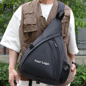 กระเป๋าคาดอกผู้ชาย RUIQUWIN ขายส่ง แฟชั่นไนลอน สีพื้น ความจุเยอะ ระบายอากาศได้ดี เหมาะสำหรับกีฬา ปั่นจักรยาน เดินทางท่องเที่ยว - Product Image 1