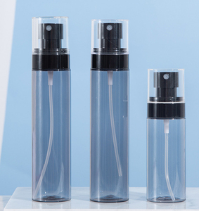 Bouteilles d'emballage personnalisées pour soins de la <span class=keywords><strong>peau</strong></span>, à impression personnalisée, noires translucide, de 60ml, 80ml, 100ml, 120ml, 2oz, 3oz, 4oz, vente en gros - Product Image 1