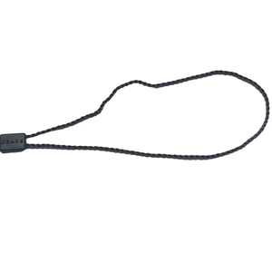 Оптовая продажа, одноцветная полиэфирная пластиковая бирка для навесного ярлыка для одежды, обычно используемые бирки для одежды - Product Image 2