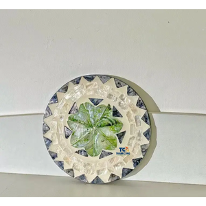 Hot Selling Boho <b>Placemat</b> Mother of Pearl <b>Placemat</b> Round Shape Accessories Kitchen From Thanh Cong Handicraft - Product Image 2