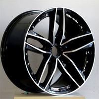 Jantes forgées en deux ou trois parties de 21, 22, 23 et 24 pouces, concaves, en alliage d'aluminium 6061-T6, forgées, 5x112~5x120
