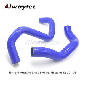 Kit <span class=keywords><strong>Turbo</strong></span> de rayonnement de refroidissement de moteur automatique nouveau tuyau de liquide de refroidissement pour Ford Focus ZX3/ZX5 05 tuyau de radiateur en <span class=keywords><strong>Silicone</strong></span> collecteur d'admission - Product Image 5