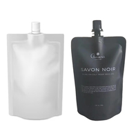 Emballages en aluminium personnalisés, sachets en plastique avec bec verseur pour boissons, recharge de jus de fruits liquides
