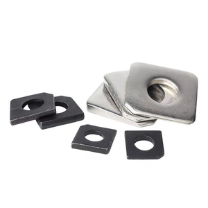 Arandelas cuadradas cónicas de acero inoxidable 304 y acero al carbono para sección ranurada M6 M12 M14 M16 M18-36 GB853, junta cuadrada cónica - Product Image 5