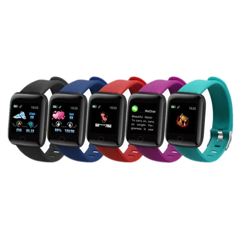 D13 Smart Watch Women Men Kids Heart Rate Blood Pressure Monitor 116Plus Waterproof Sport Smartwatch Watch Clock For Android IOS